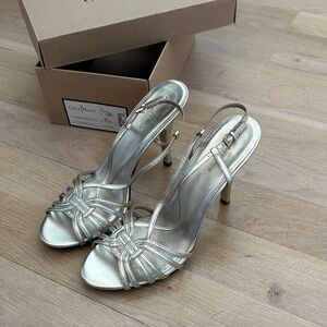 Cole Haan Metallic Gold Heels